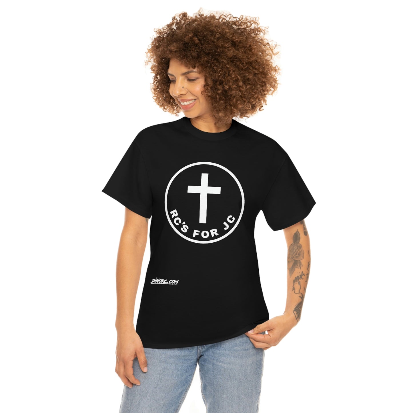RCSFORJC White Logo 10 color Front only T-Shirt 10 colors S-5x