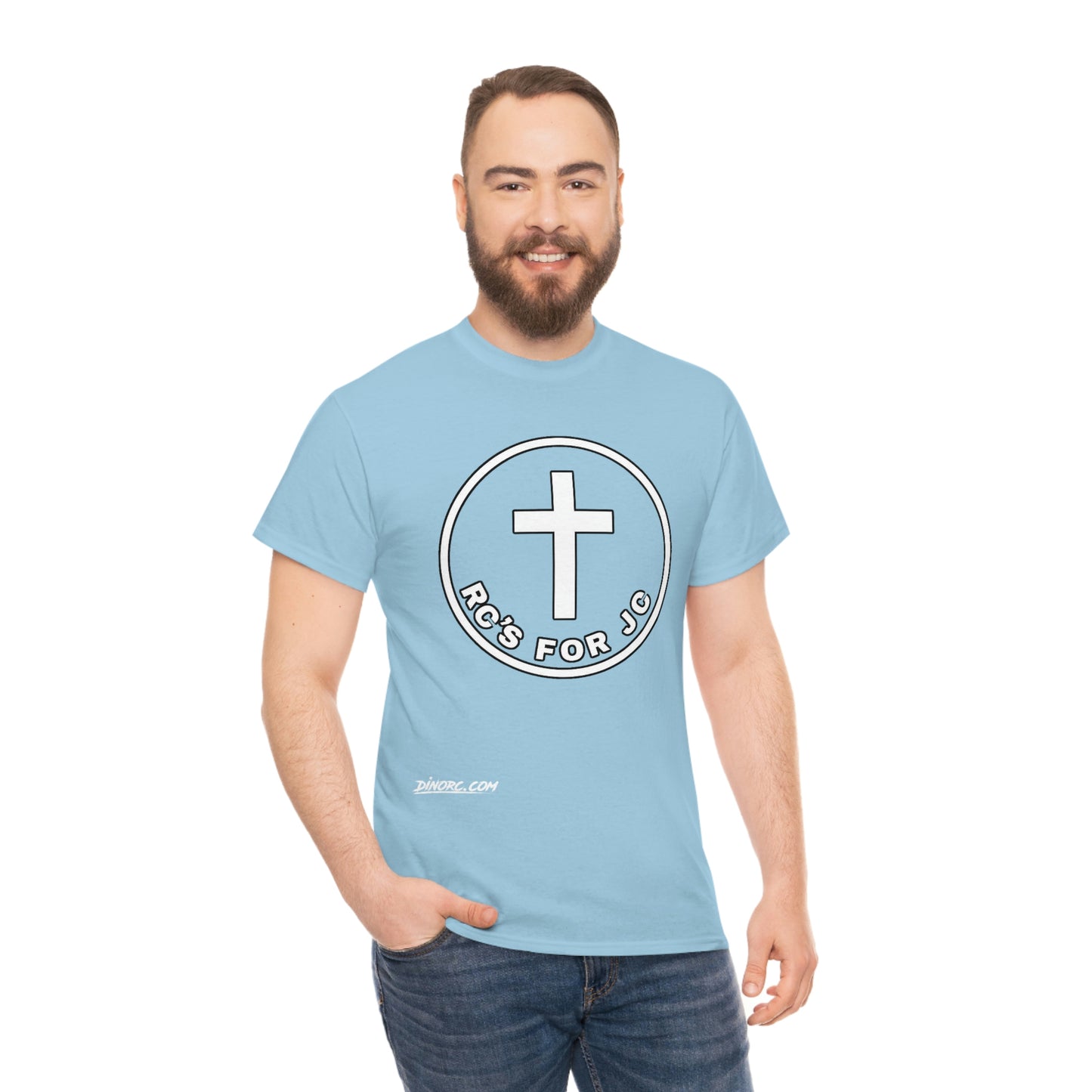 RCSFORJC White Logo 10 color Front only T-Shirt 10 colors S-5x