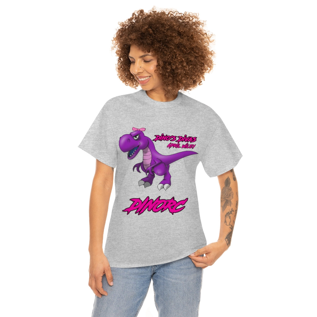 April Wiley Team Driver Dino's Divas DinoRc Logo T-Shirt S-5x