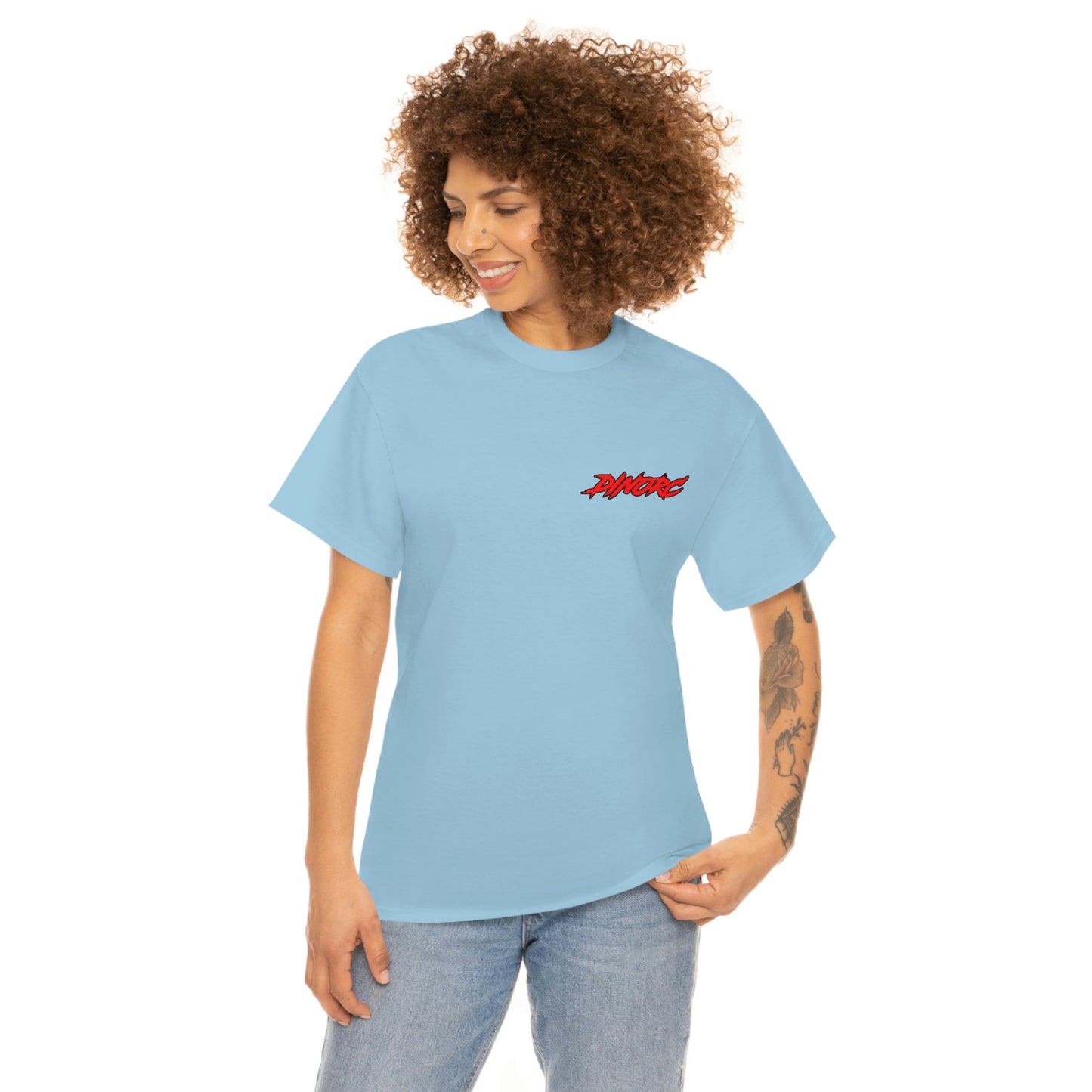 FULL PULL DinoRc Logo front back T-Shirt S-5x