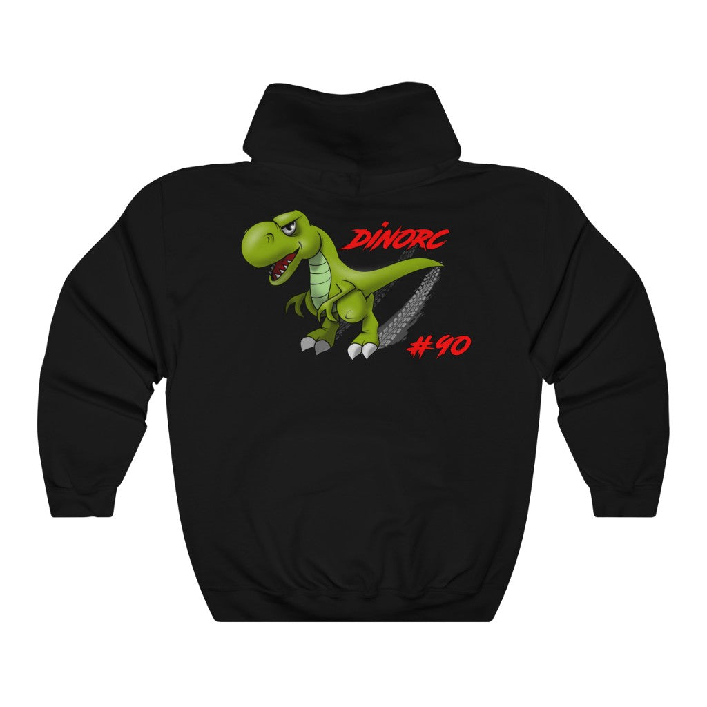Team Driver Kenith Hurley DinoRC Logo Front Back Heavy Blend™ Hooded Sweatshirt