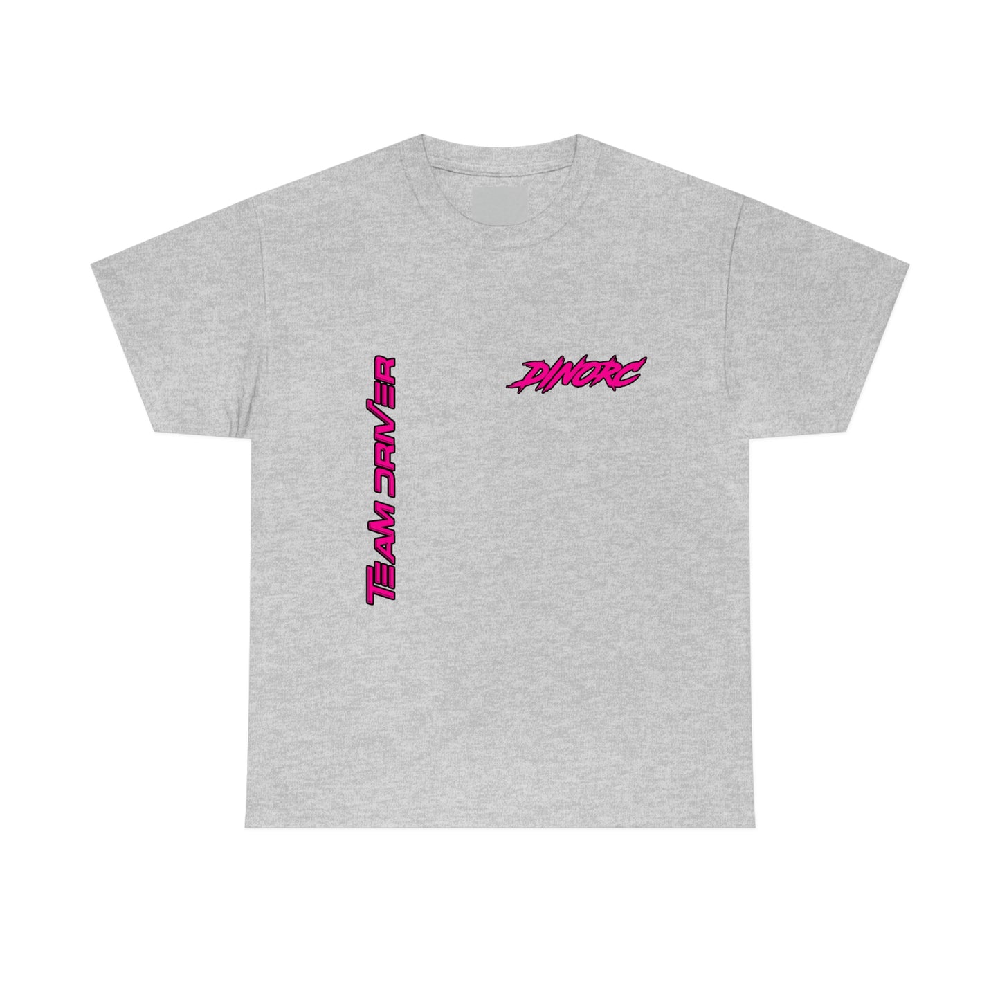 Vertical Team Driver Dino's Divas Front and Back DinoRc Logo T-Shirt S-5x 5 colors