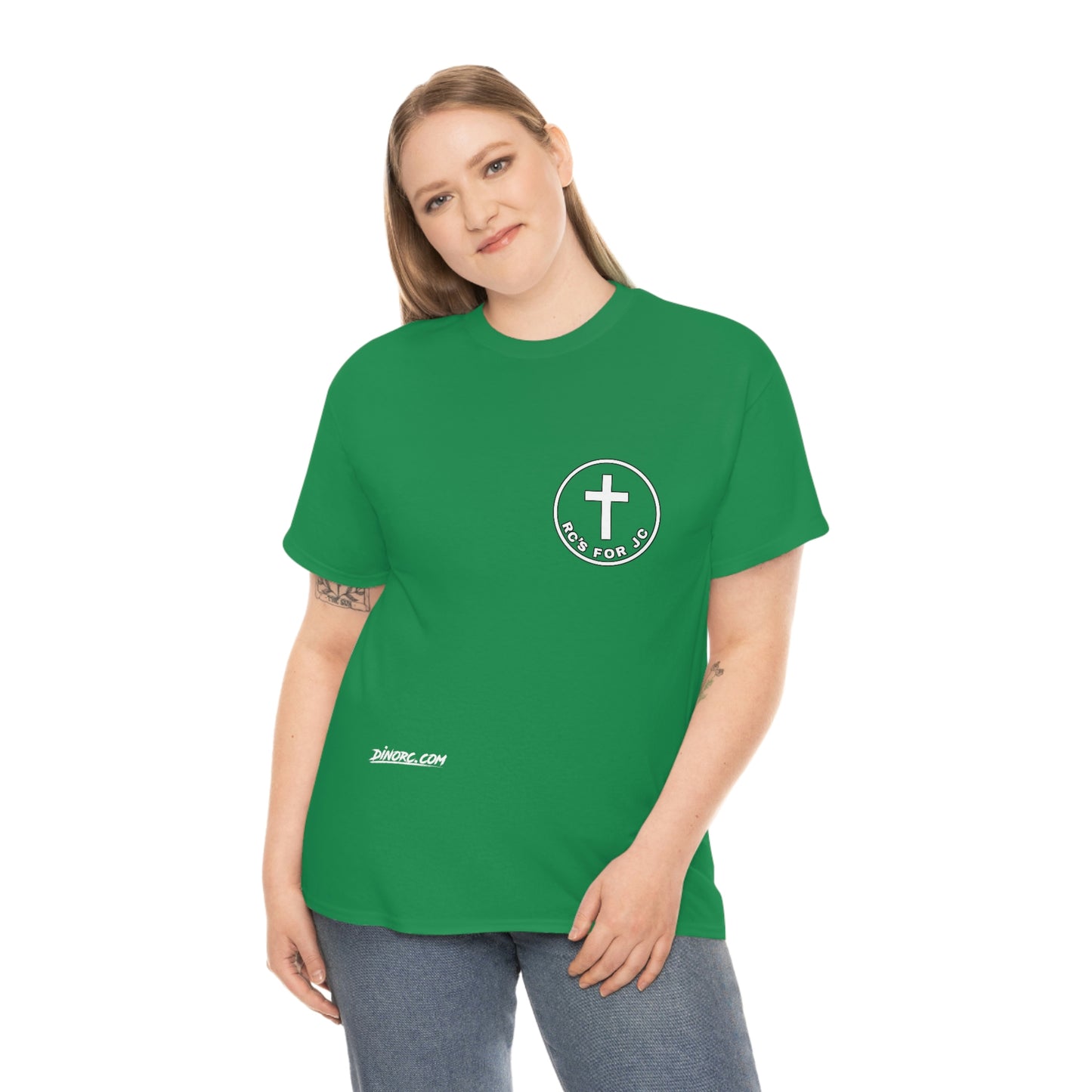 RCSFORJC White Logo Front Back T-Shirt 10 colors S-5x