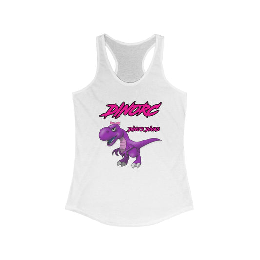 Dino's Divas DinoRC Logo Women's Ideal Racerback Tank
