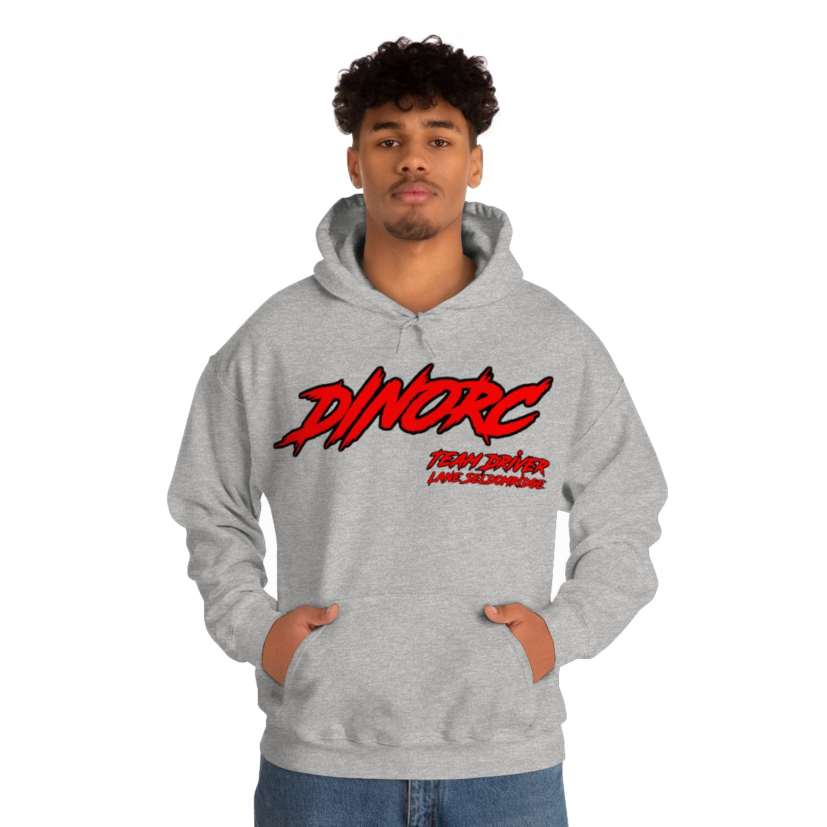 Tean Driver Lane Seldomridge DinoRC Logo Hooded Sweatshirt Heavy Blend™ Hooded Sweatshirt
