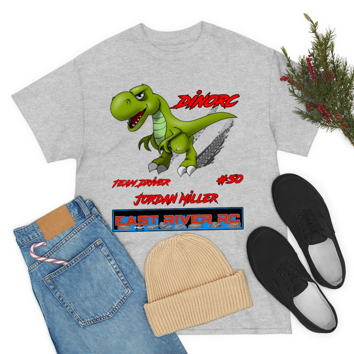 Team Driver Jordan Miller DinoRc Logo T-Shirt S-5x