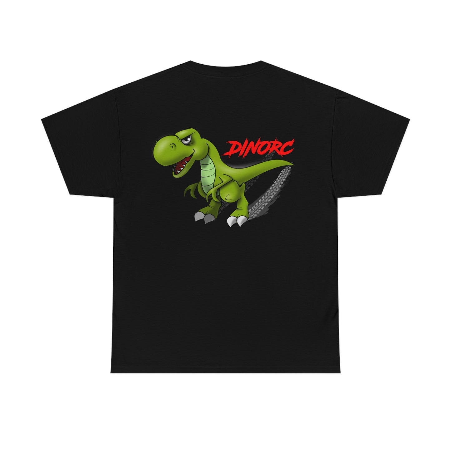 Team Driver Anthony Johnson (TRex) Front Back DinoRc Logo T-Shirt S-5x Black Green