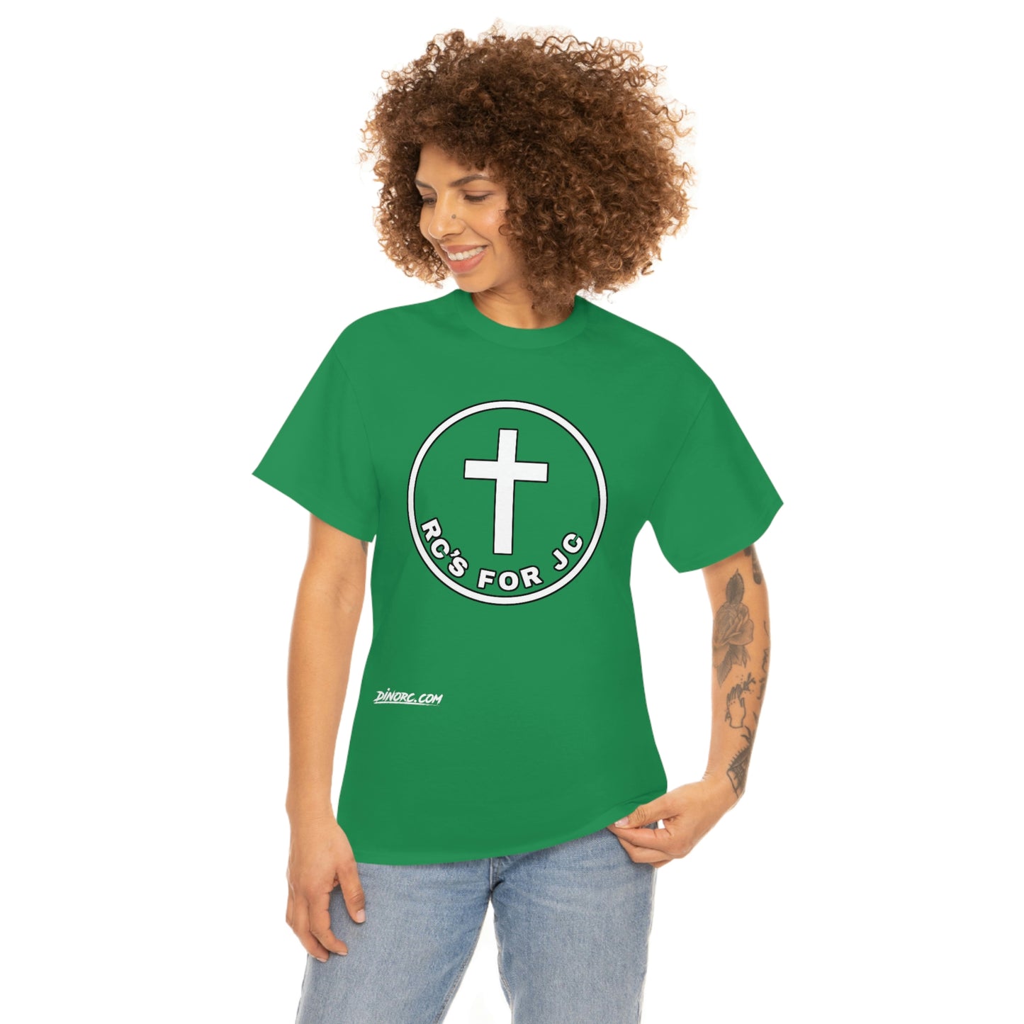 RCSFORJC White Logo 10 color Front only T-Shirt 10 colors S-5x