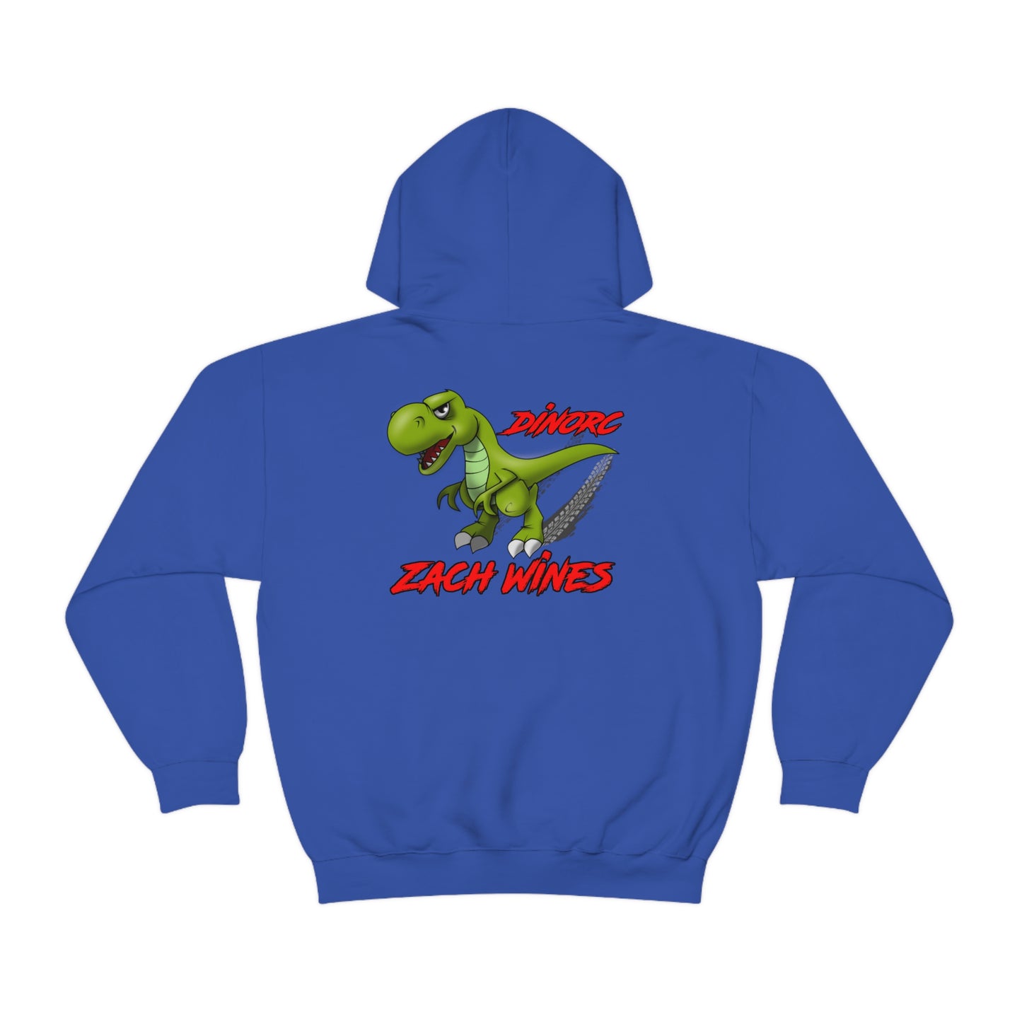 Team Driver Zach Wines DinoRC Logo Hooded Sweatshirt Heavy Blend™ Hooded Sweatshirt