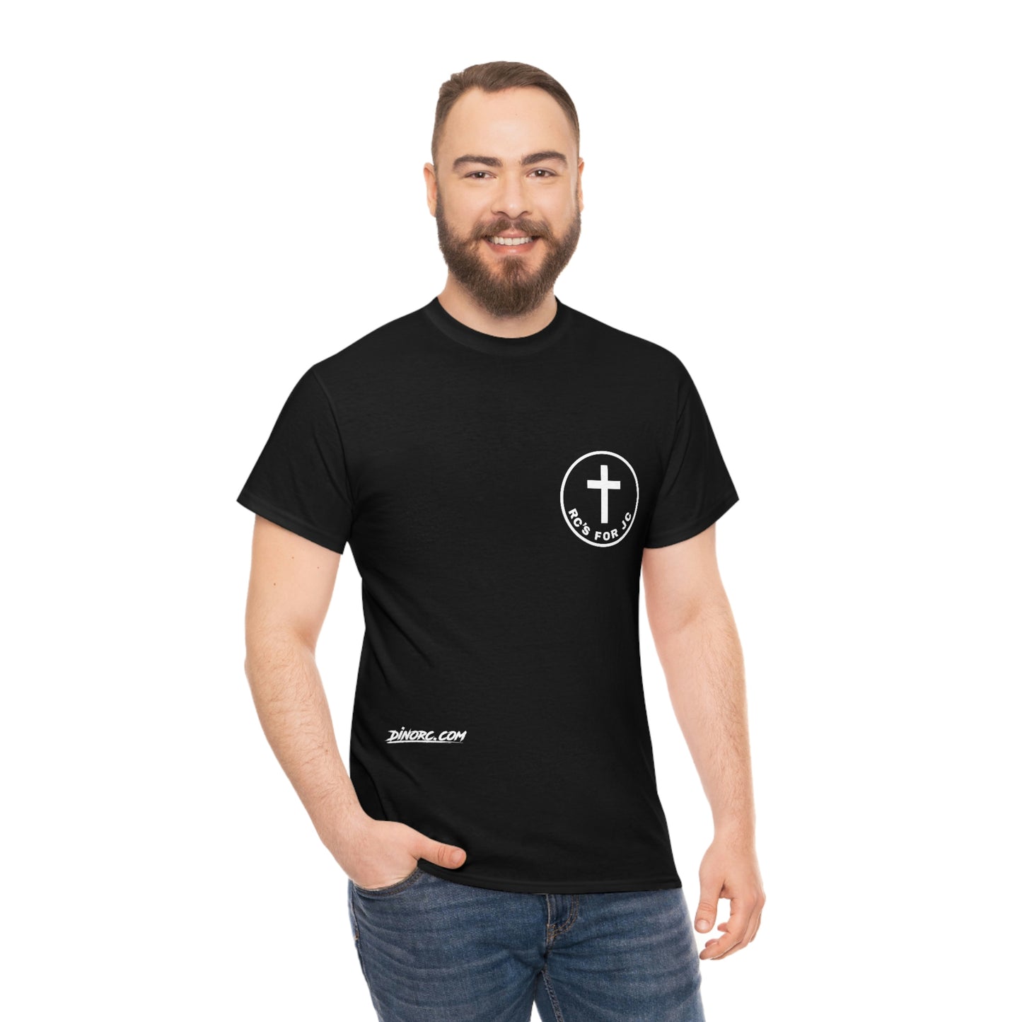 RCSFORJC White Logo Front Back T-Shirt 10 colors S-5x