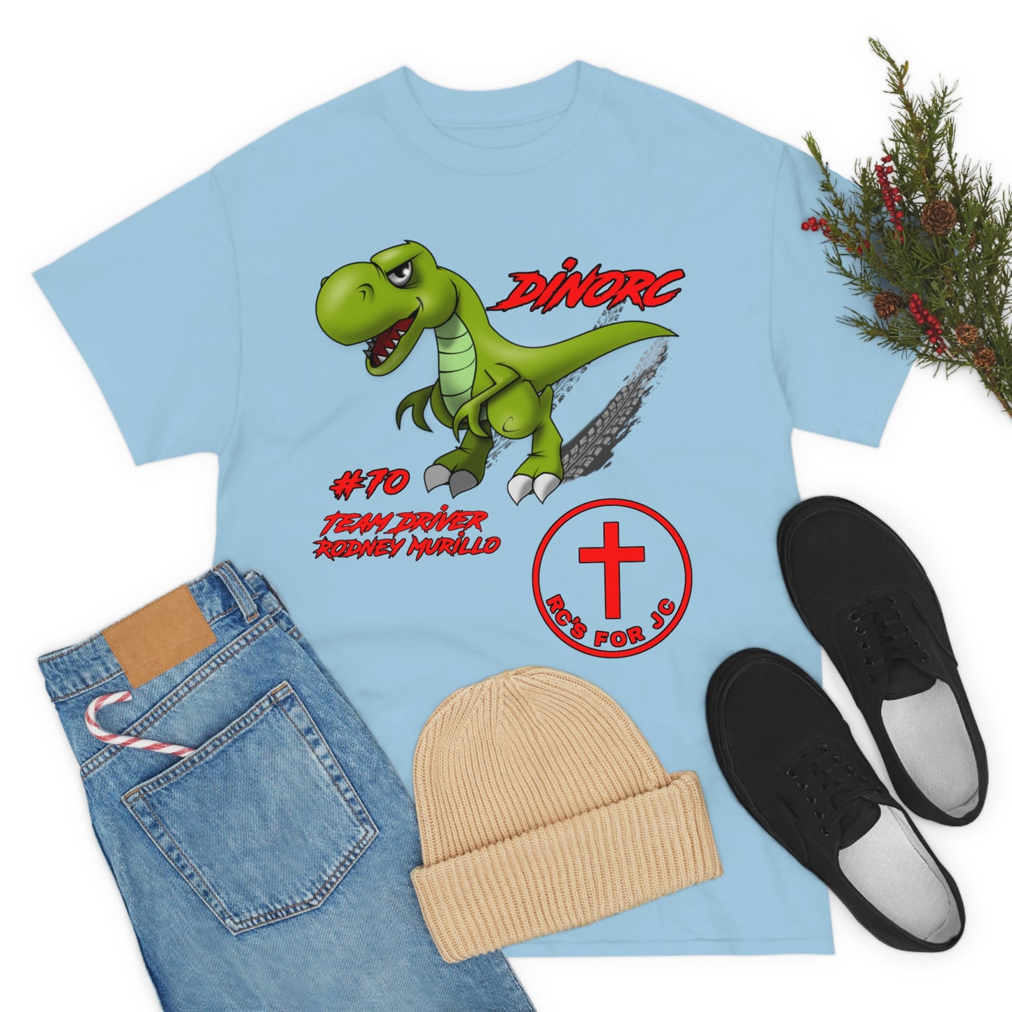 Team Driver Rodney Murillo DinoRc Logo T-Shirt S-5x