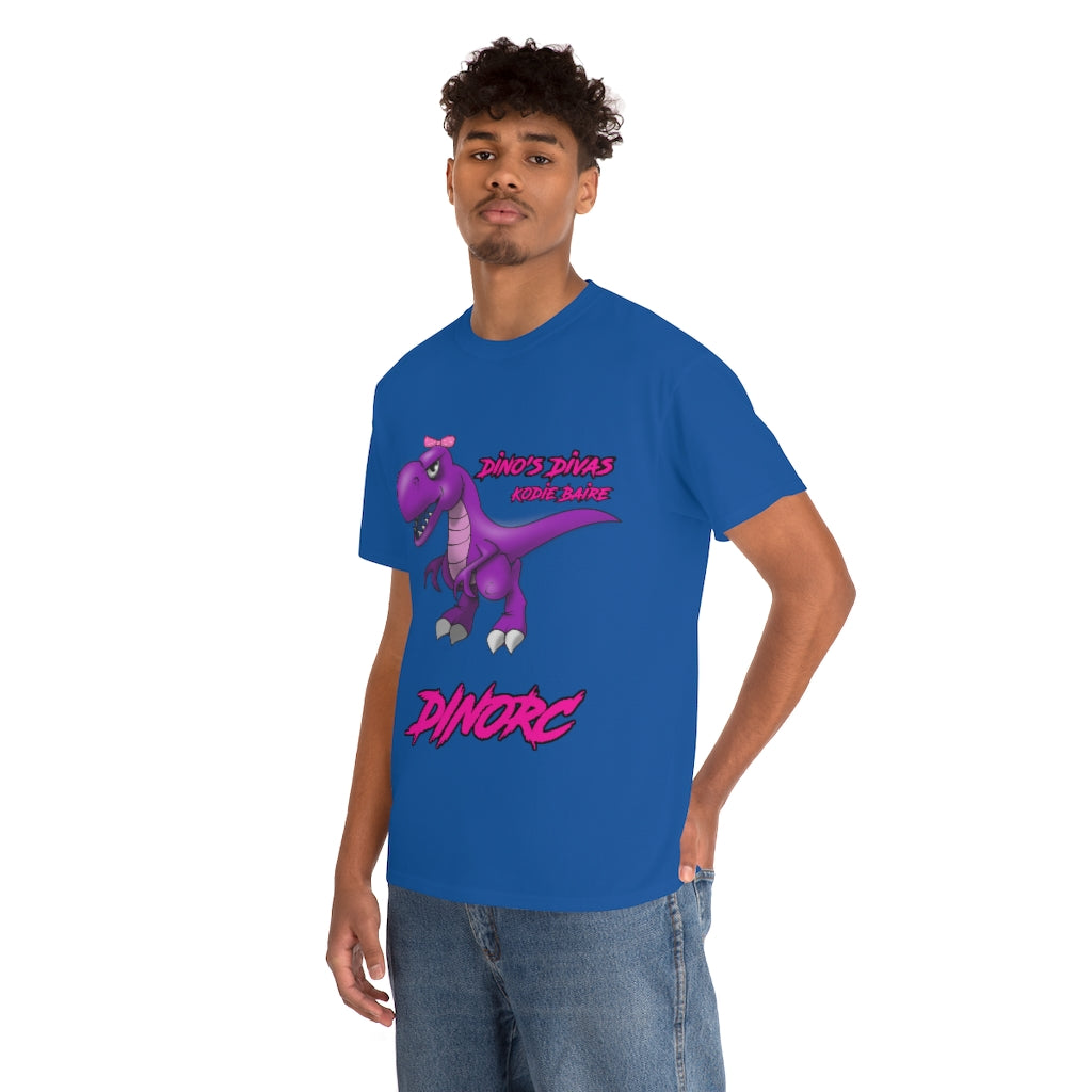 Kodie Baire Team Driver Dino's Divas DinoRc Logo T-Shirt S-5x