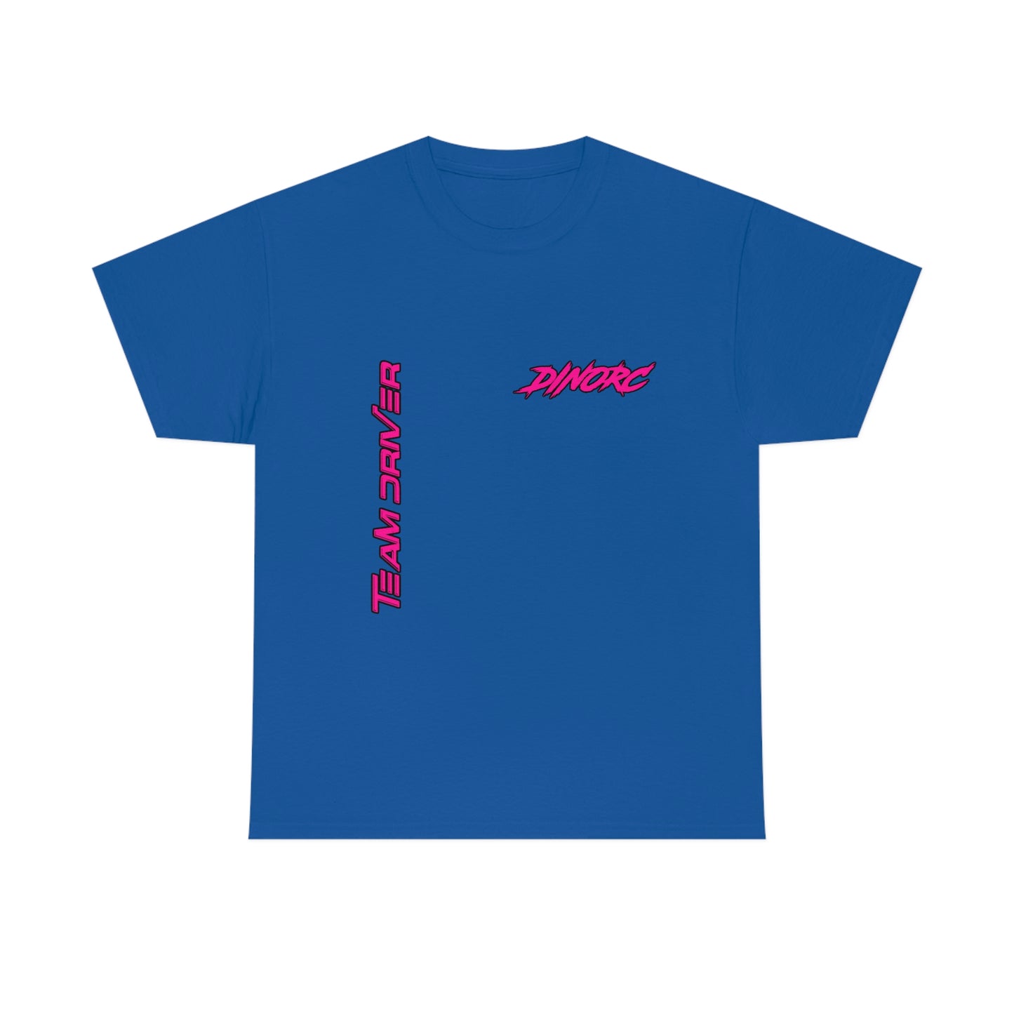 Vertical Team Driver Dino's Divas Front and Back DinoRc Logo T-Shirt S-5x 5 colors