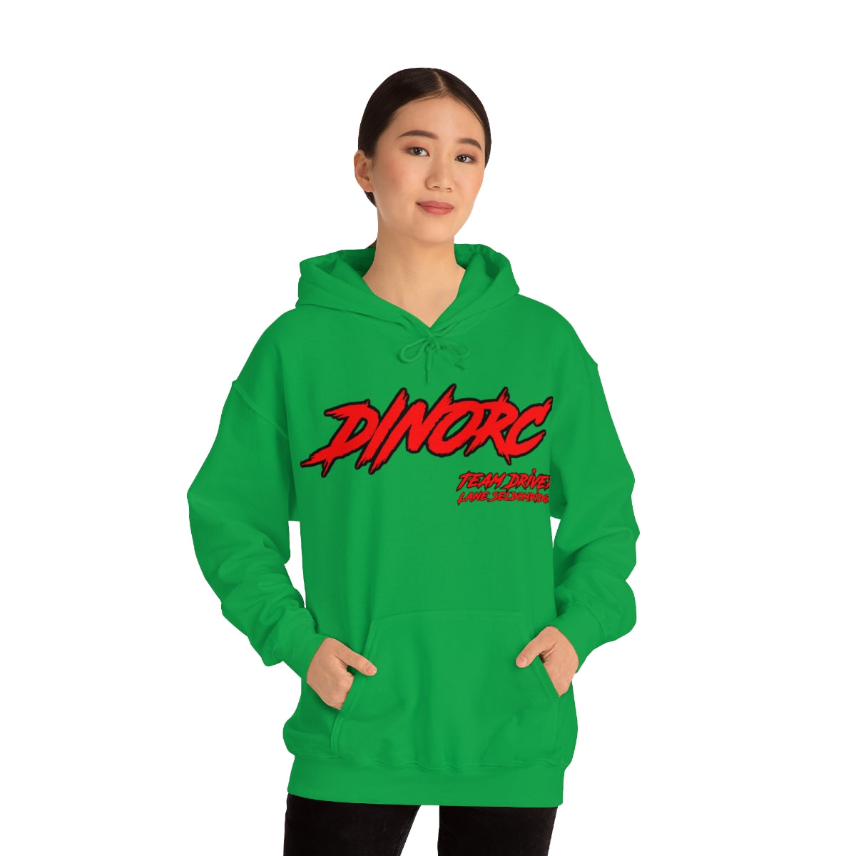 Tean Driver Lane Seldomridge DinoRC Logo Hooded Sweatshirt Heavy Blend™ Hooded Sweatshirt