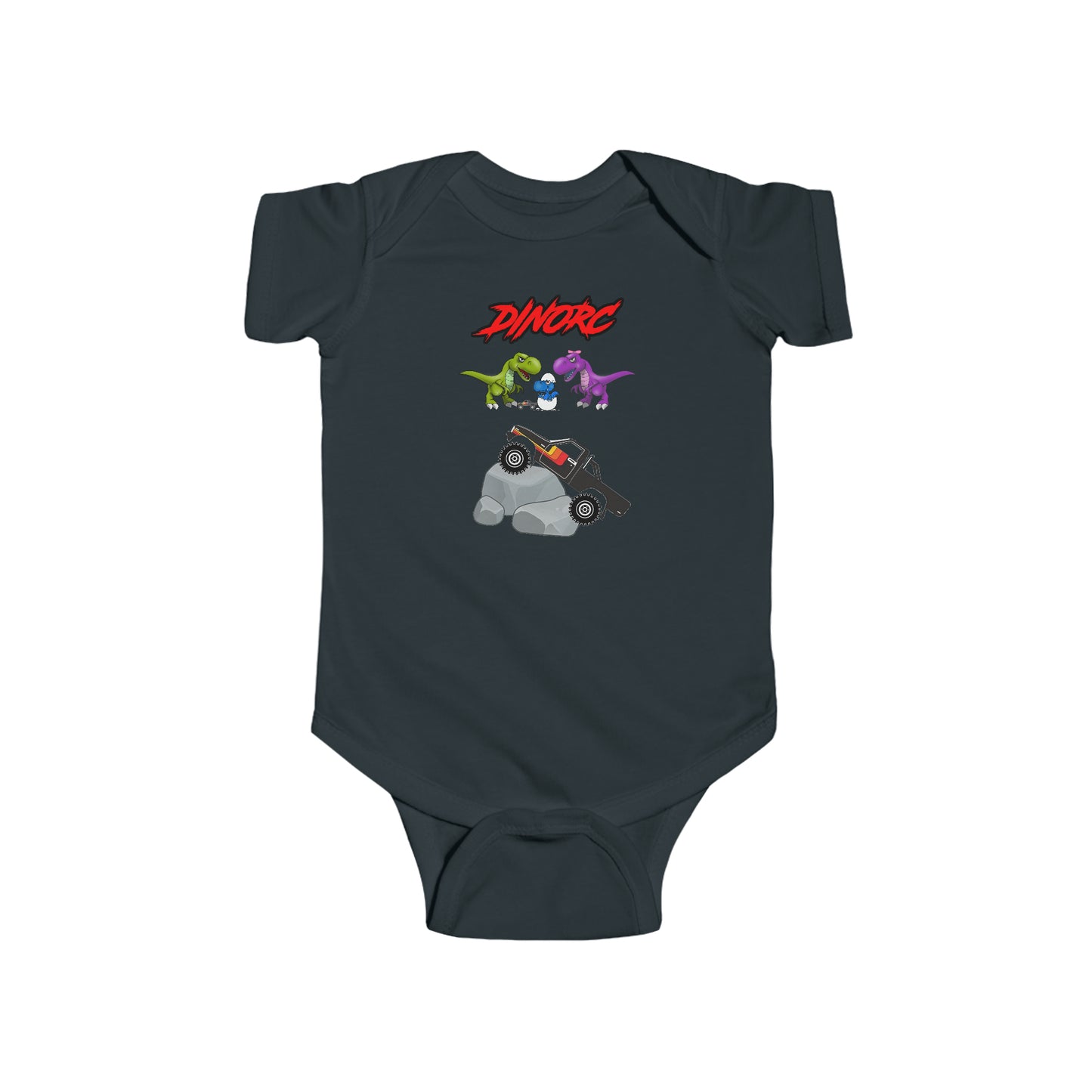 DinoRC Infant Fine Jersey Bodysuit