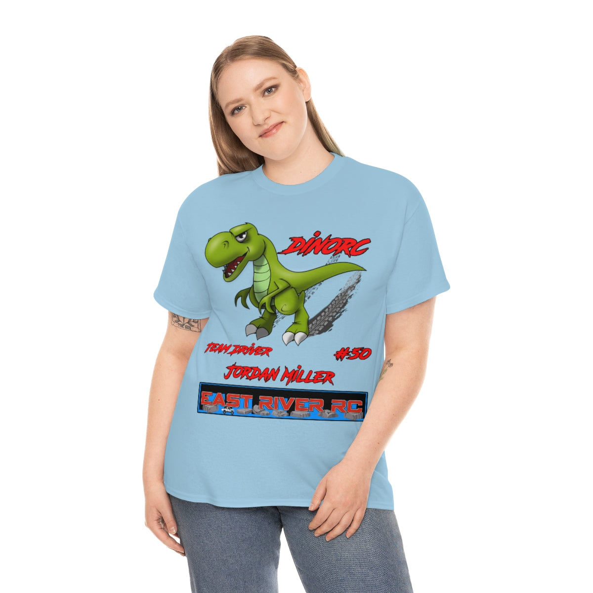 Team Driver Jordan Miller DinoRc Logo T-Shirt S-5x