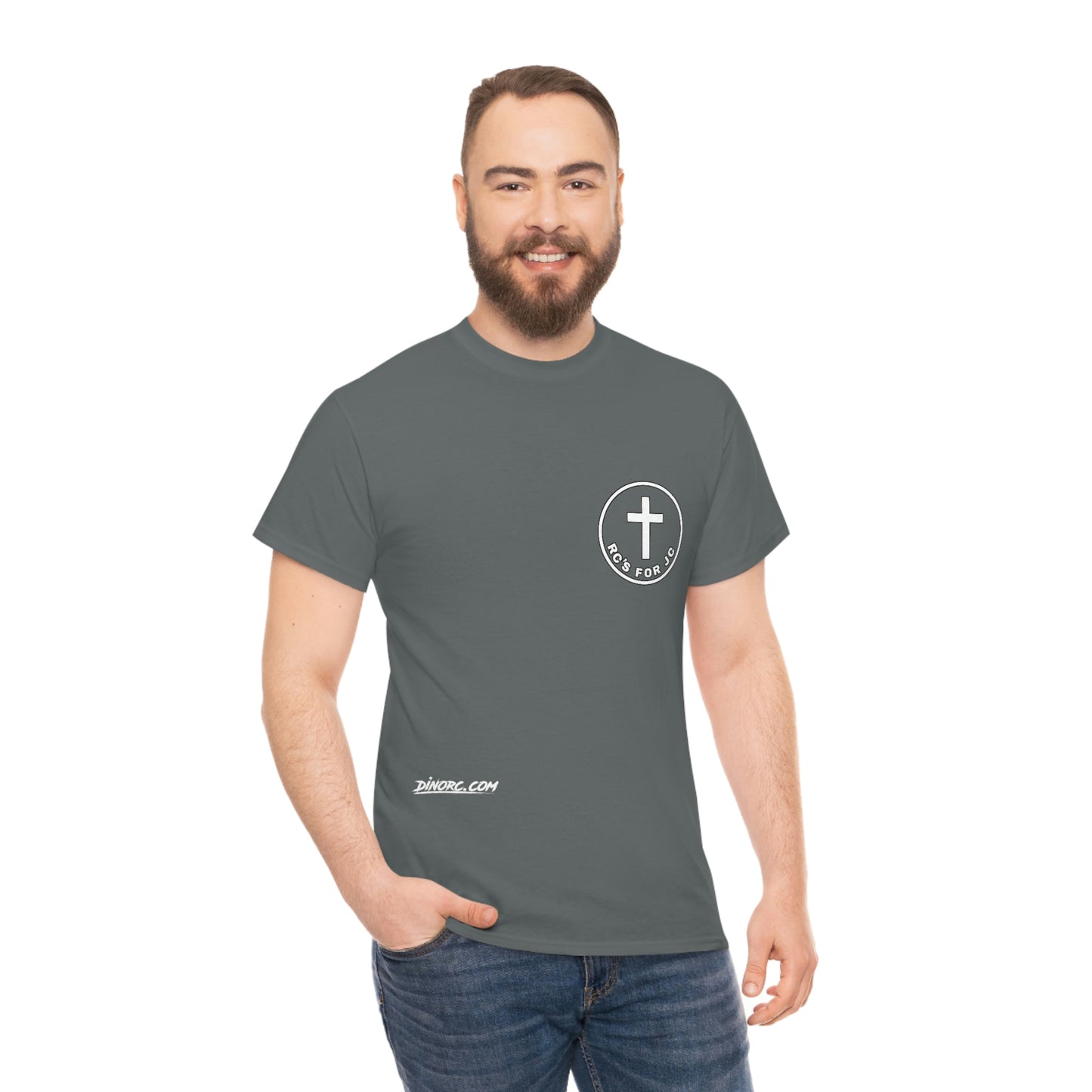 RCSFORJC White Logo Front Back T-Shirt 10 colors S-5x