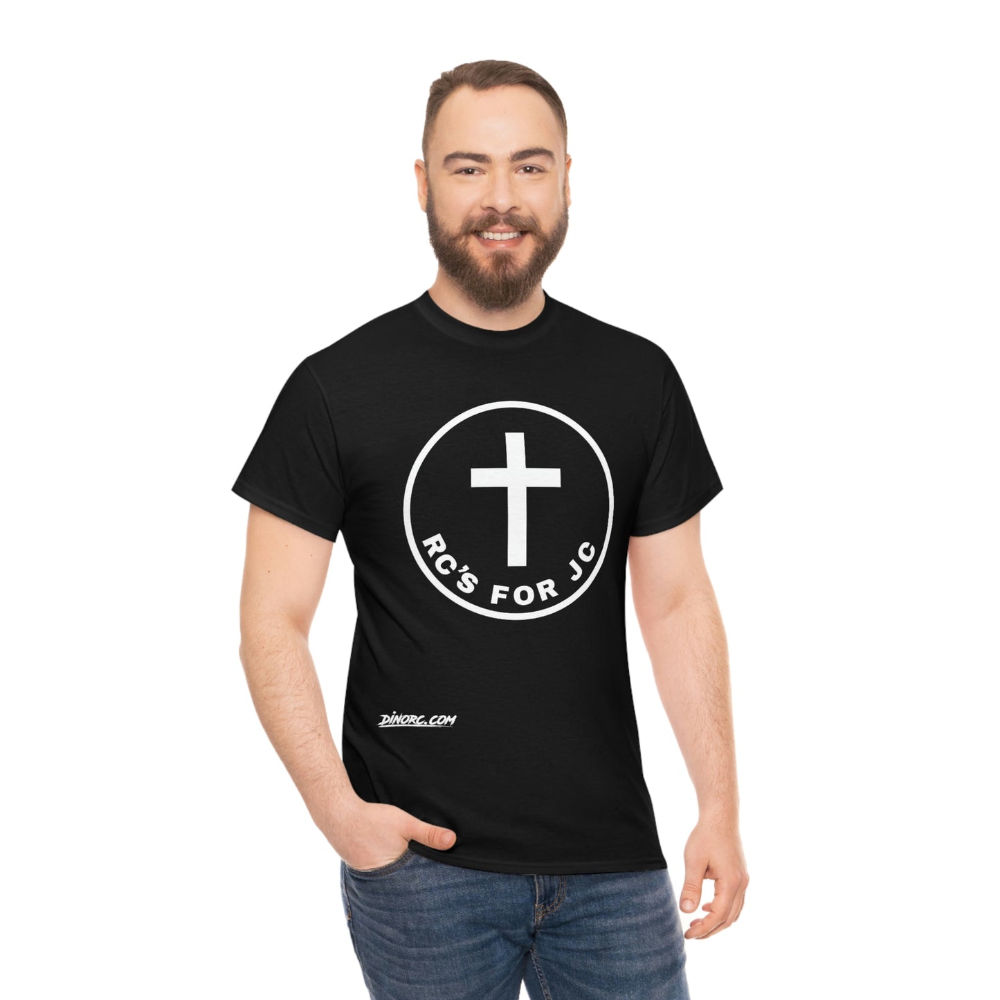 RCSFORJC White Logo 10 color Front only T-Shirt 10 colors S-5x
