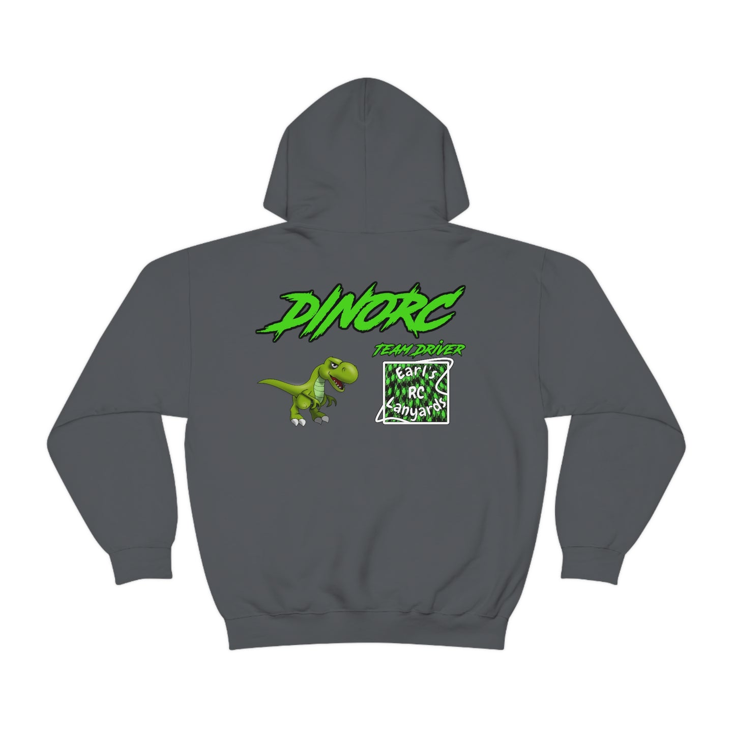 Team Driver Earl's RC Lanyards DinoRC Logo Hooded Sweatshirt Heavy Blend™ Hooded Sweatshirt