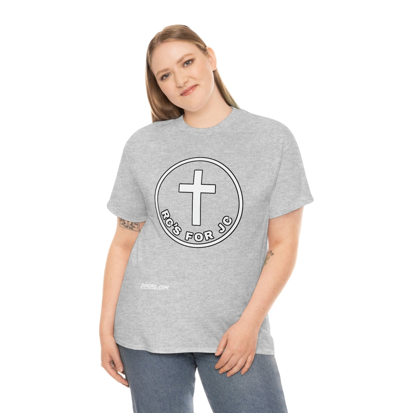 RCSFORJC White Logo 10 color Front only T-Shirt 10 colors S-5x