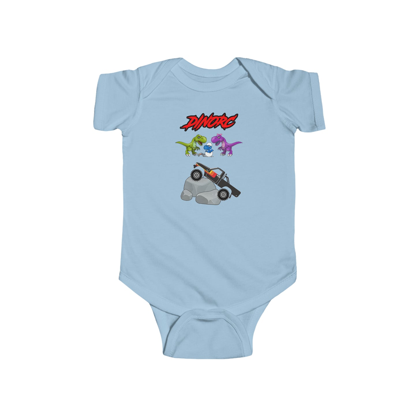 DinoRC Infant Fine Jersey Bodysuit