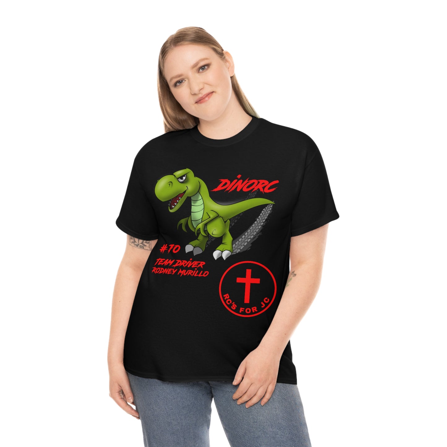 Team Driver Rodney Murillo DinoRc Logo T-Shirt S-5x