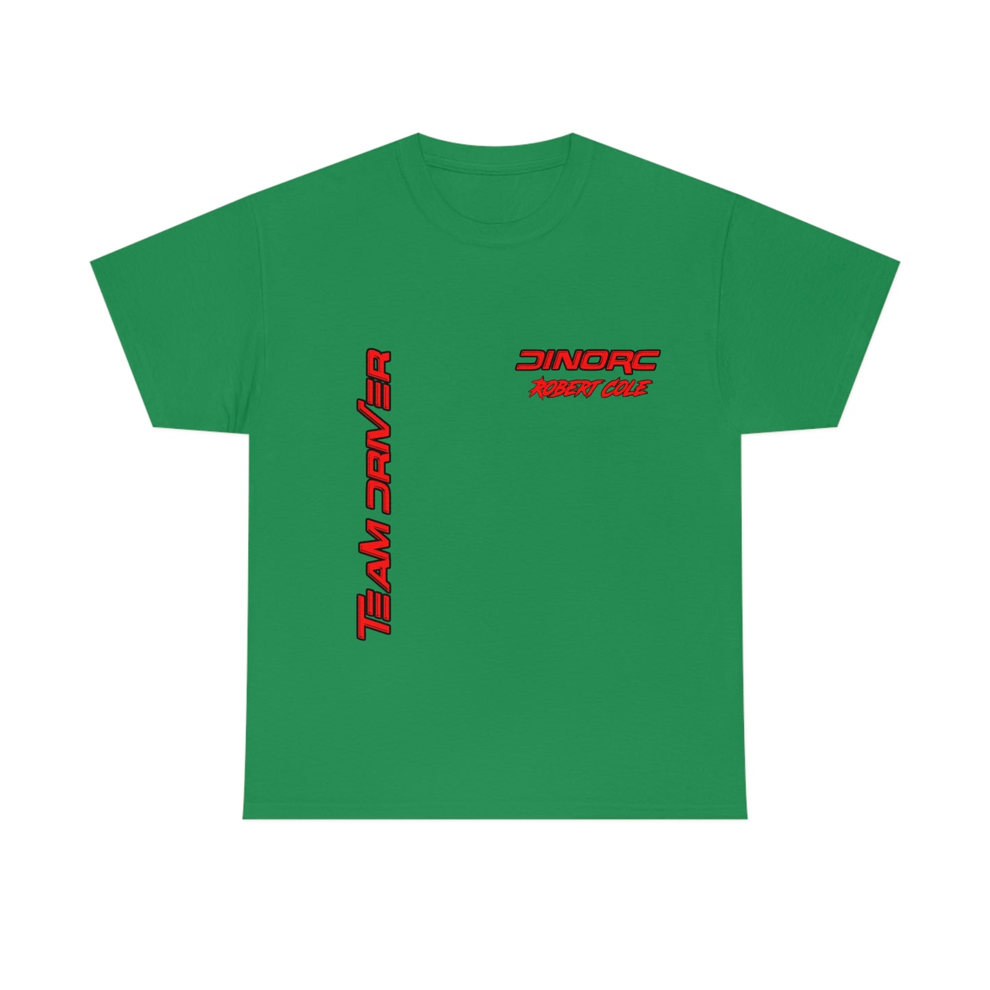 Team Driver Robert Cole Front and Back DinoRc Logo T-Shirt S-5x 5 colors