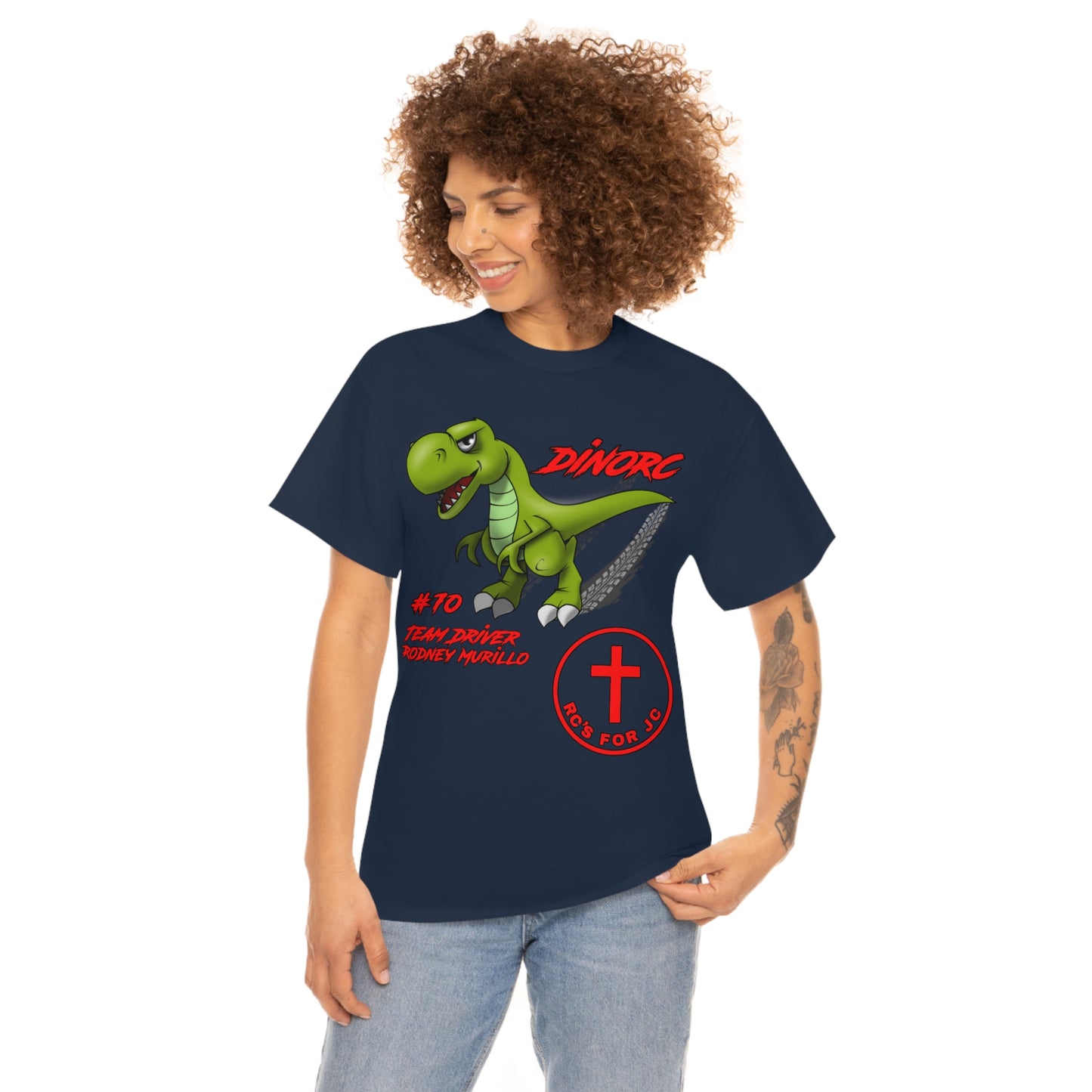 Team Driver Rodney Murillo DinoRc Logo T-Shirt S-5x
