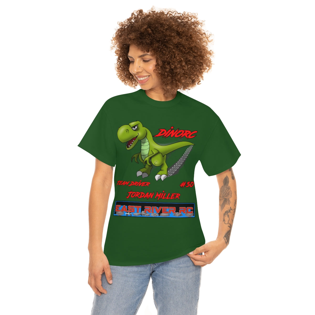 Team Driver Jordan Miller DinoRc Logo T-Shirt S-5x