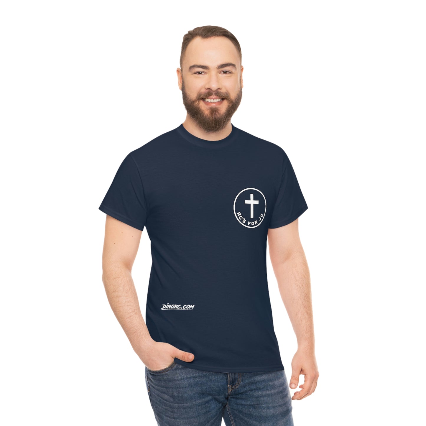 RCSFORJC White Logo Front Back T-Shirt 10 colors S-5x