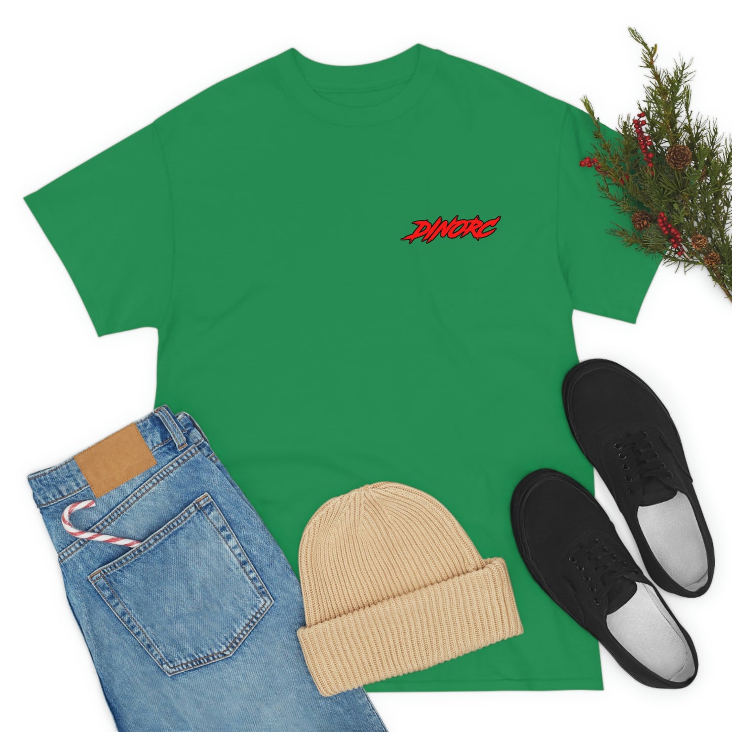 FULL PULL DinoRc Logo front back T-Shirt S-5x