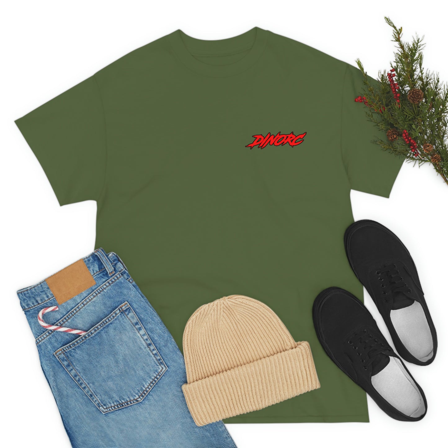 FULL PULL DinoRc Logo front back T-Shirt S-5x