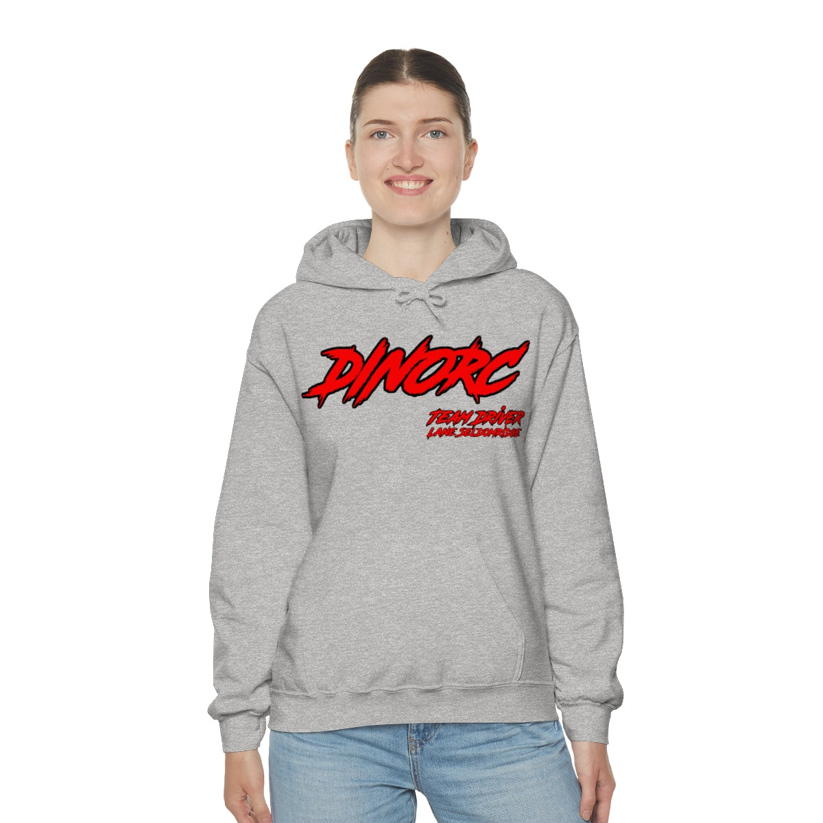 Tean Driver Lane Seldomridge DinoRC Logo Hooded Sweatshirt Heavy Blend™ Hooded Sweatshirt