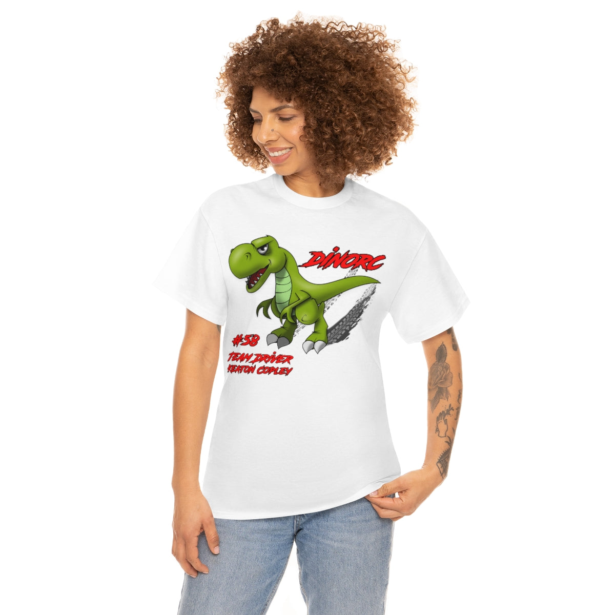 Team Driver Keaton Copley DinoRc Logo T-Shirt S-5x