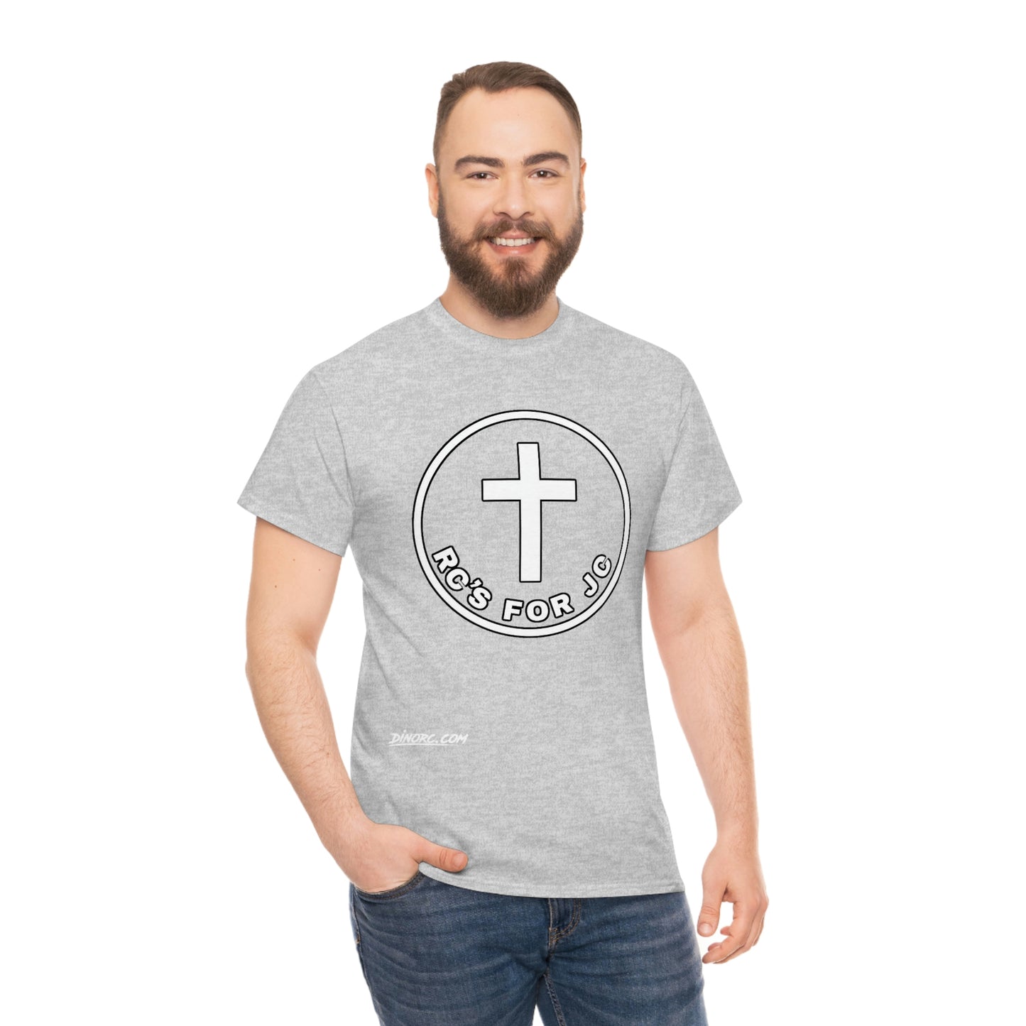 RCSFORJC White Logo 10 color Front only T-Shirt 10 colors S-5x