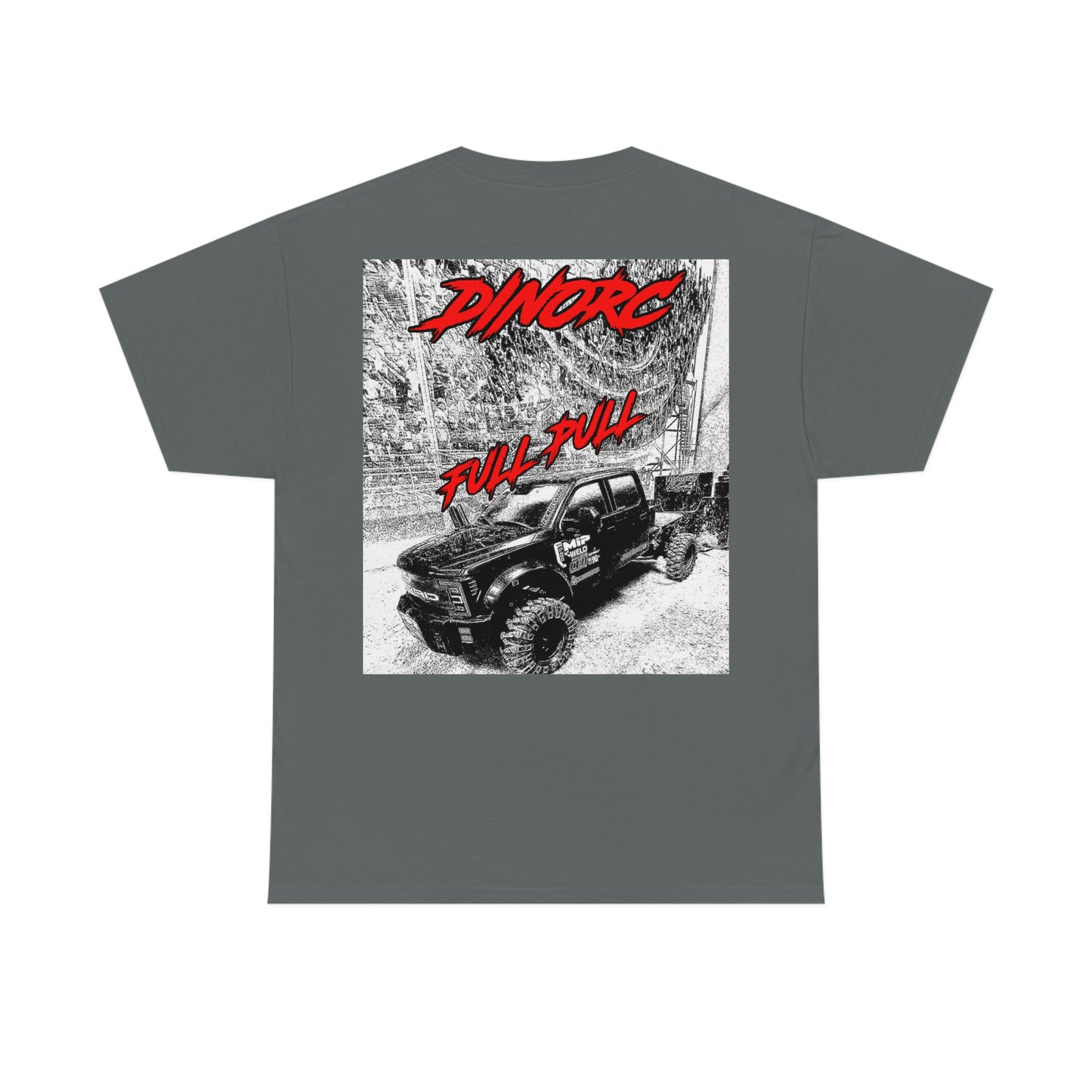 FULL PULL DinoRc Logo front back T-Shirt S-5x