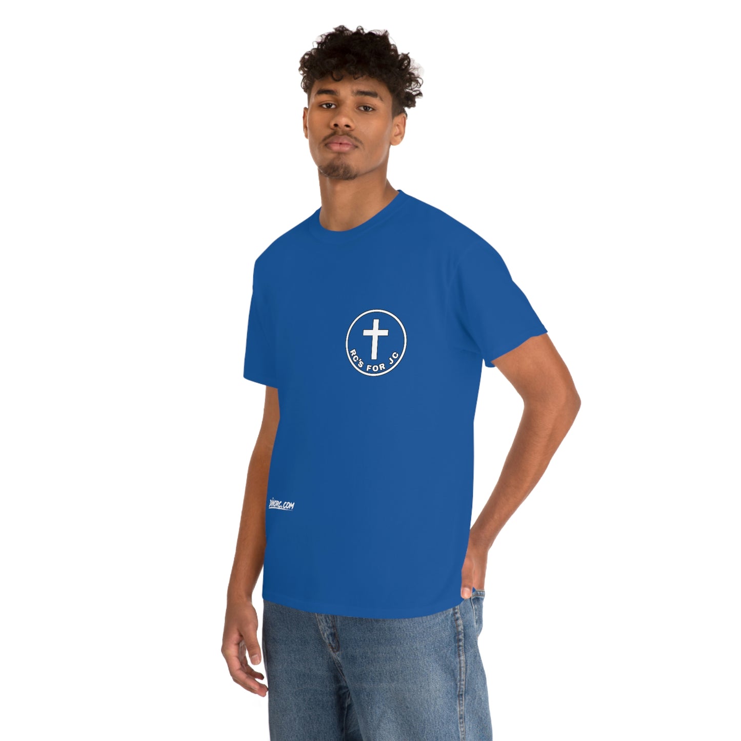 RCSFORJC White Logo Front Back T-Shirt 10 colors S-5x