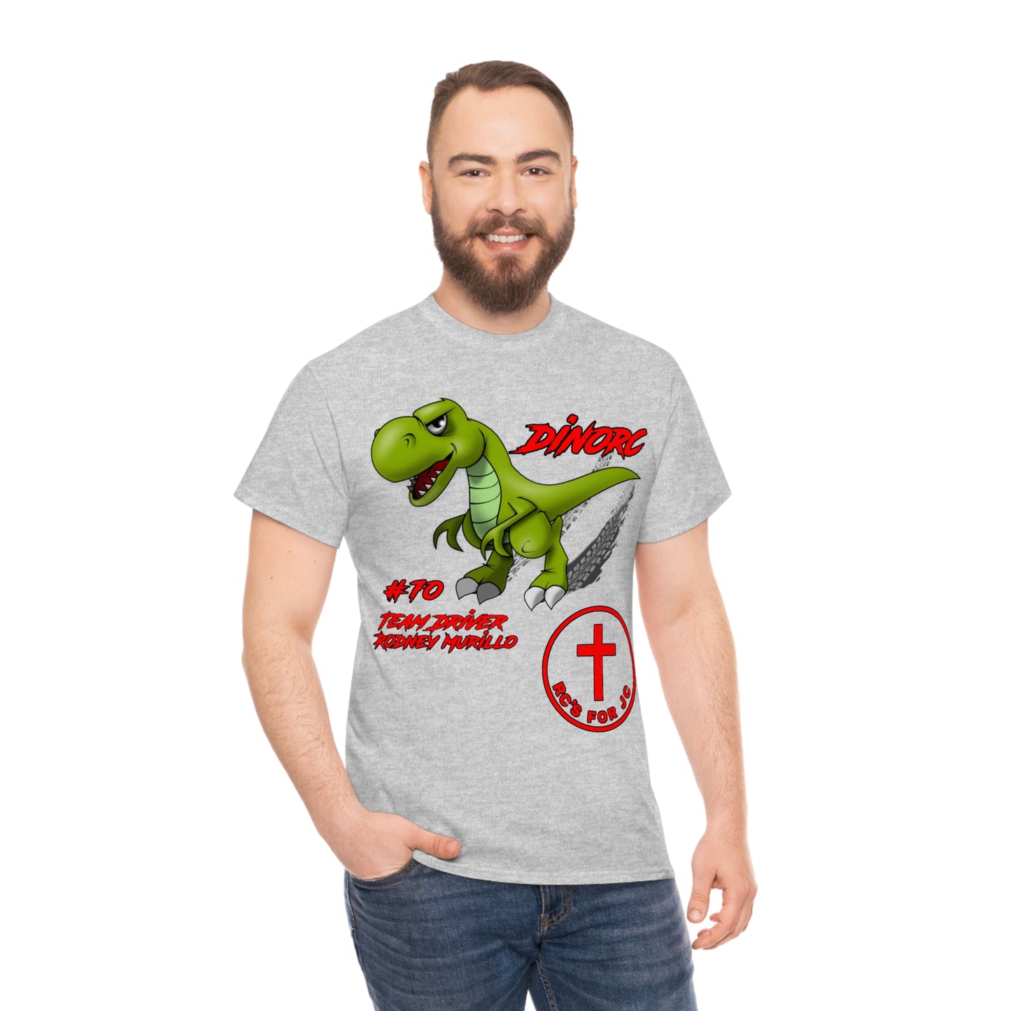 Team Driver Rodney Murillo DinoRc Logo T-Shirt S-5x
