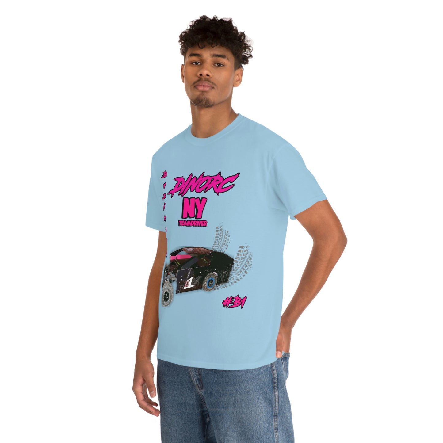 Team Driver Cherry Cherokee Front and Back DinoRc Logo T-Shirt S-5x 5 colors