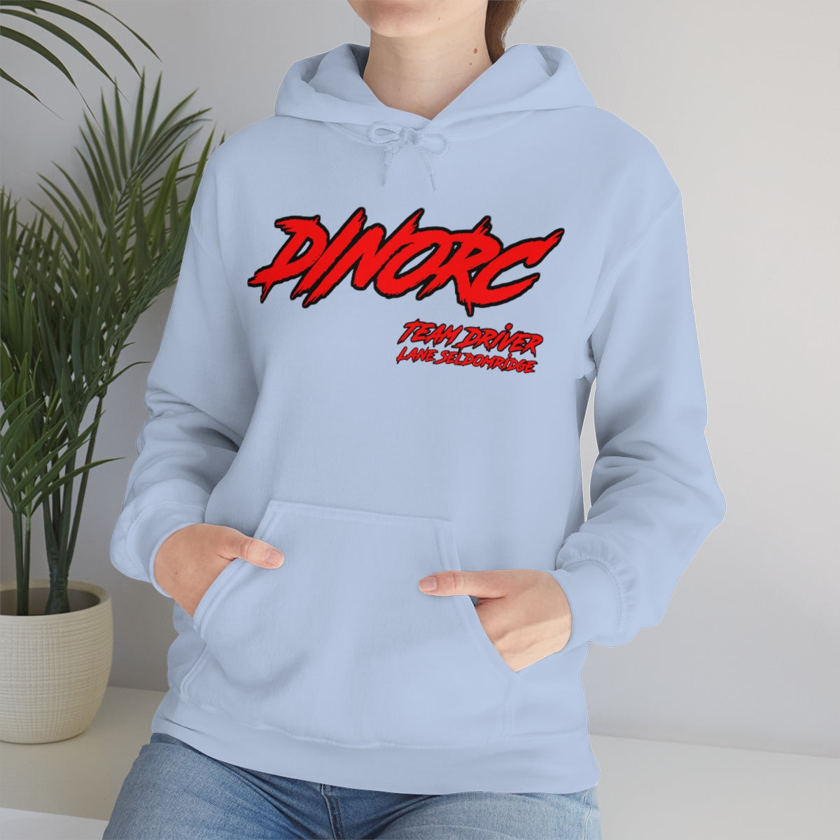 Tean Driver Lane Seldomridge DinoRC Logo Hooded Sweatshirt Heavy Blend™ Hooded Sweatshirt