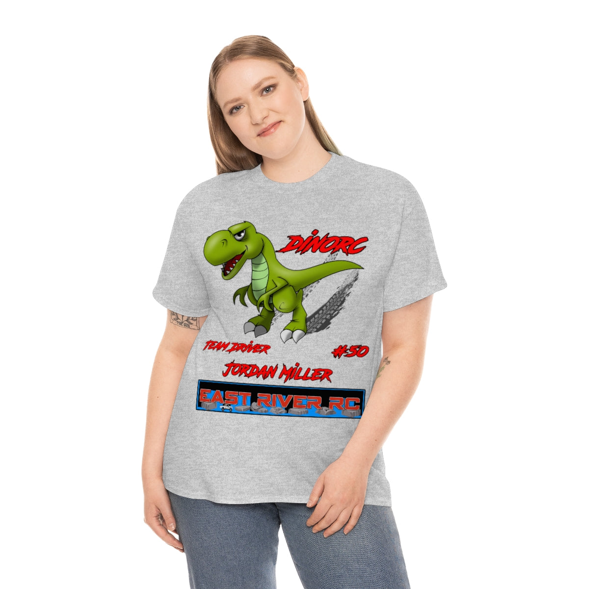 Team Driver Jordan Miller DinoRc Logo T-Shirt S-5x