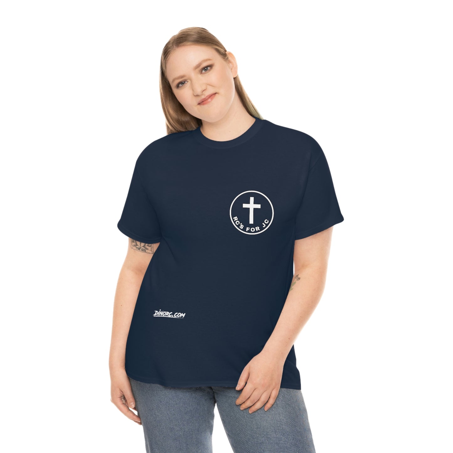 RCSFORJC White Logo Front Back T-Shirt 10 colors S-5x
