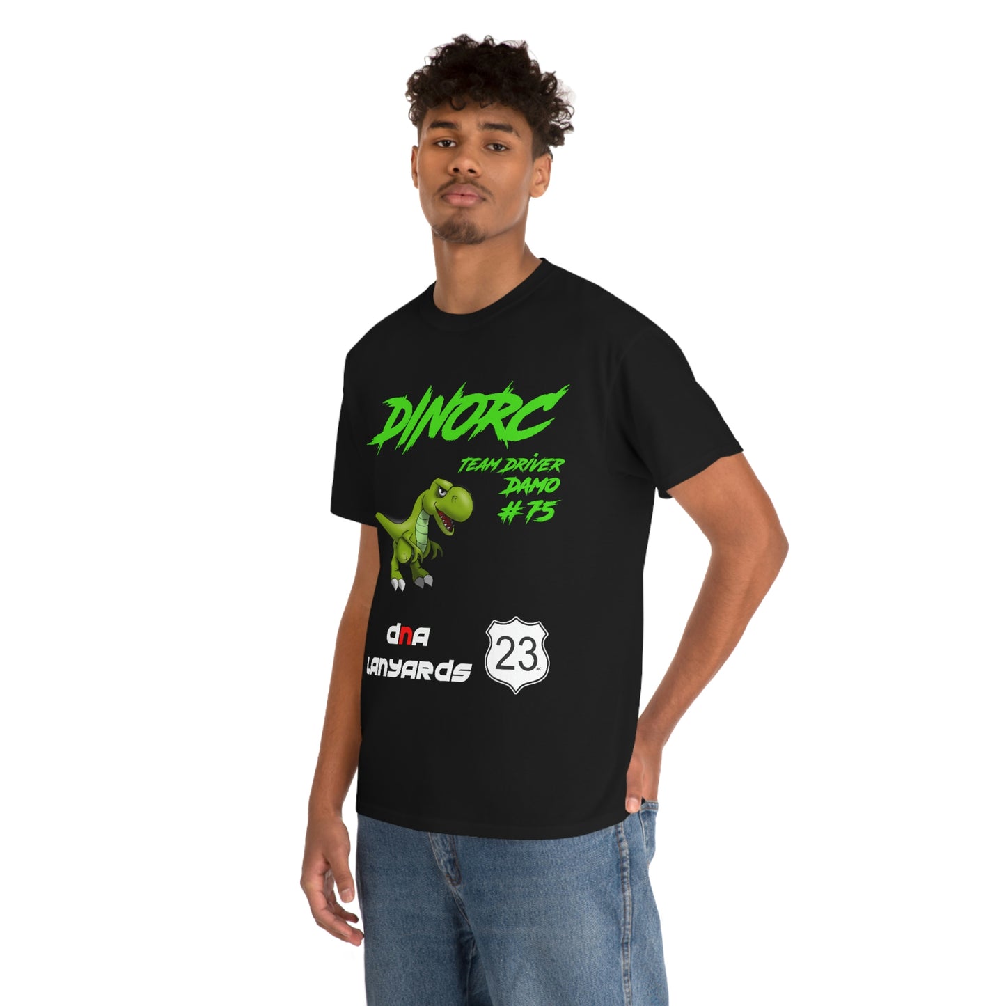 Team Driver DNA Lanyards Front and Back DinoRc Logo T-Shirt S-5x 5 colors