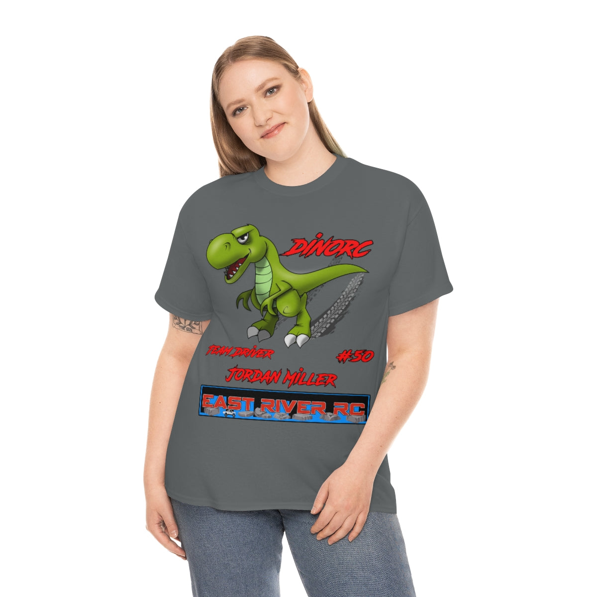 Team Driver Jordan Miller DinoRc Logo T-Shirt S-5x
