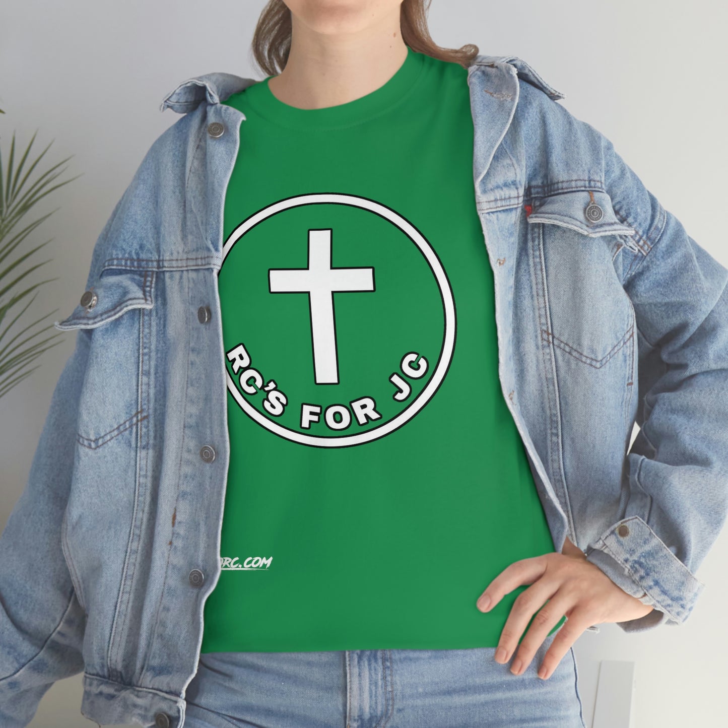 RCSFORJC White Logo 10 color Front only T-Shirt 10 colors S-5x