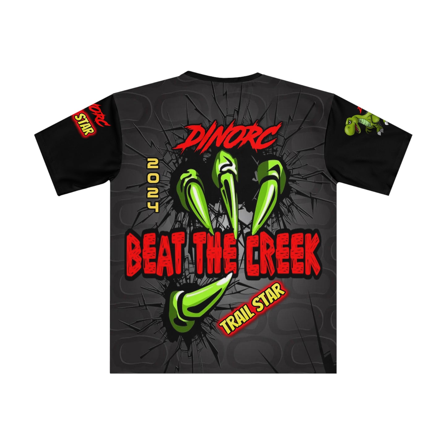 2024 DinoRC Trail Star Beat The Creek Loose T-shirt (AOP)