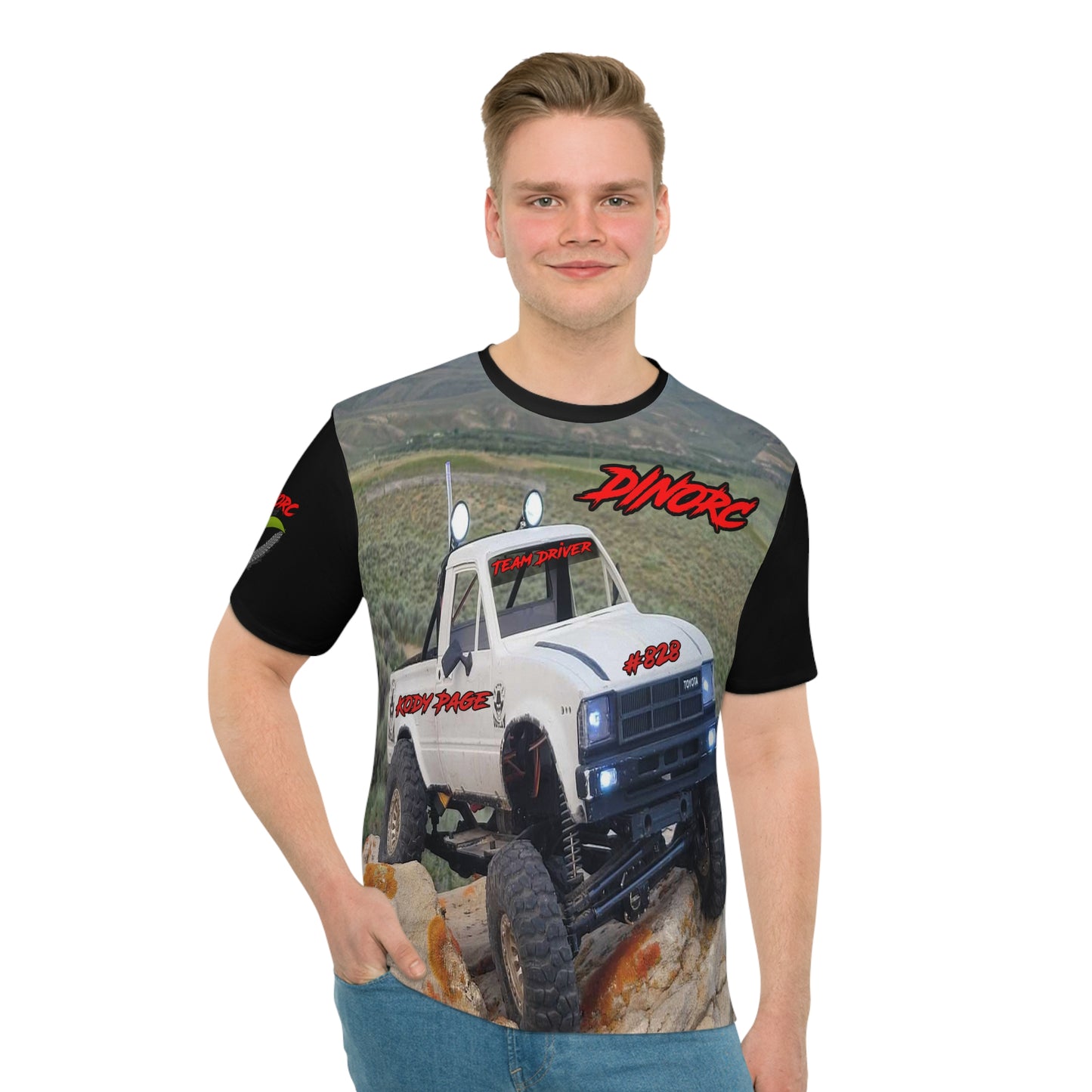 DinoRC Kody Page Team Driver Shirt  Loose T-shirt (AOP)