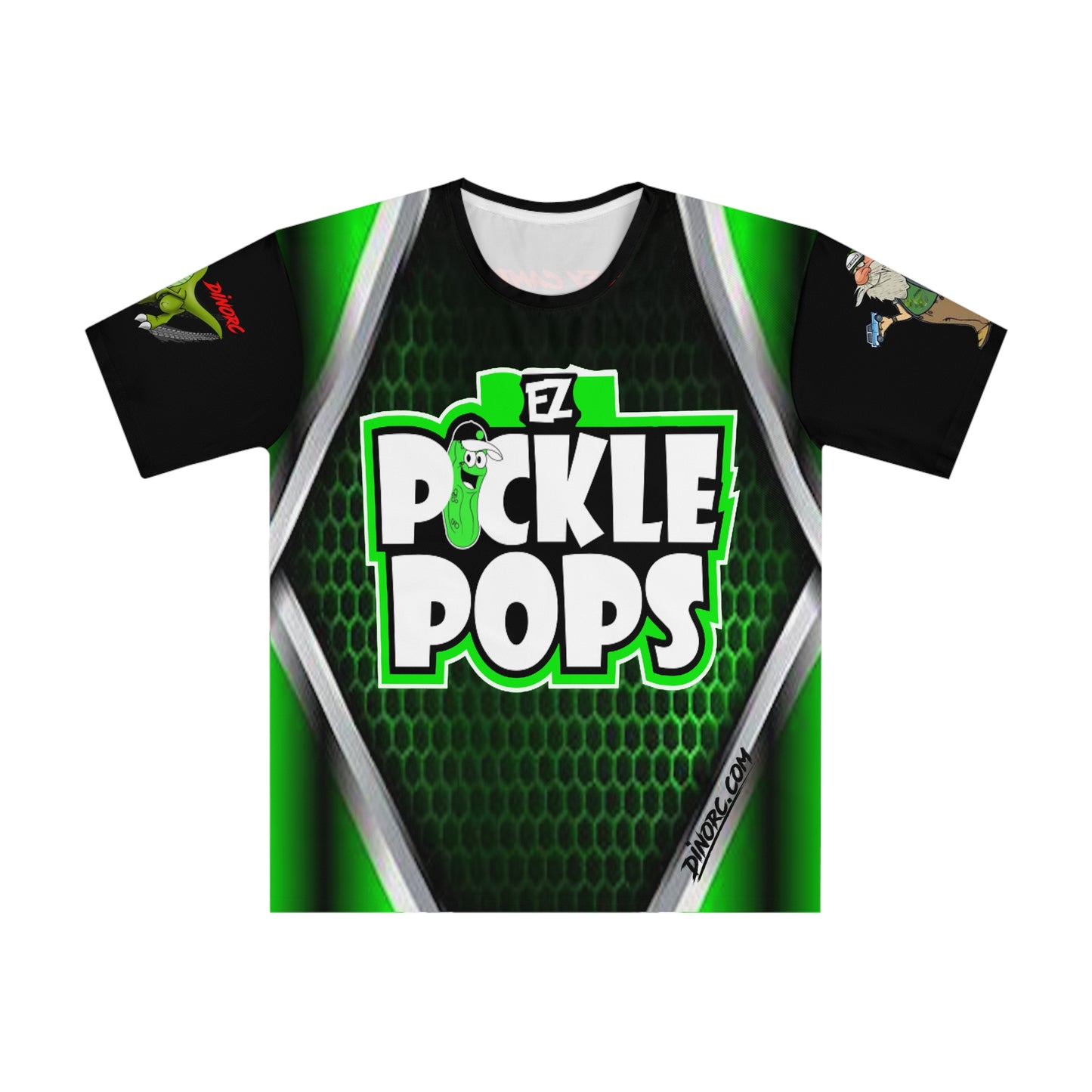 Harley Campbell Pickle Team Driver DinoRc Loose T-shirt (AOP)