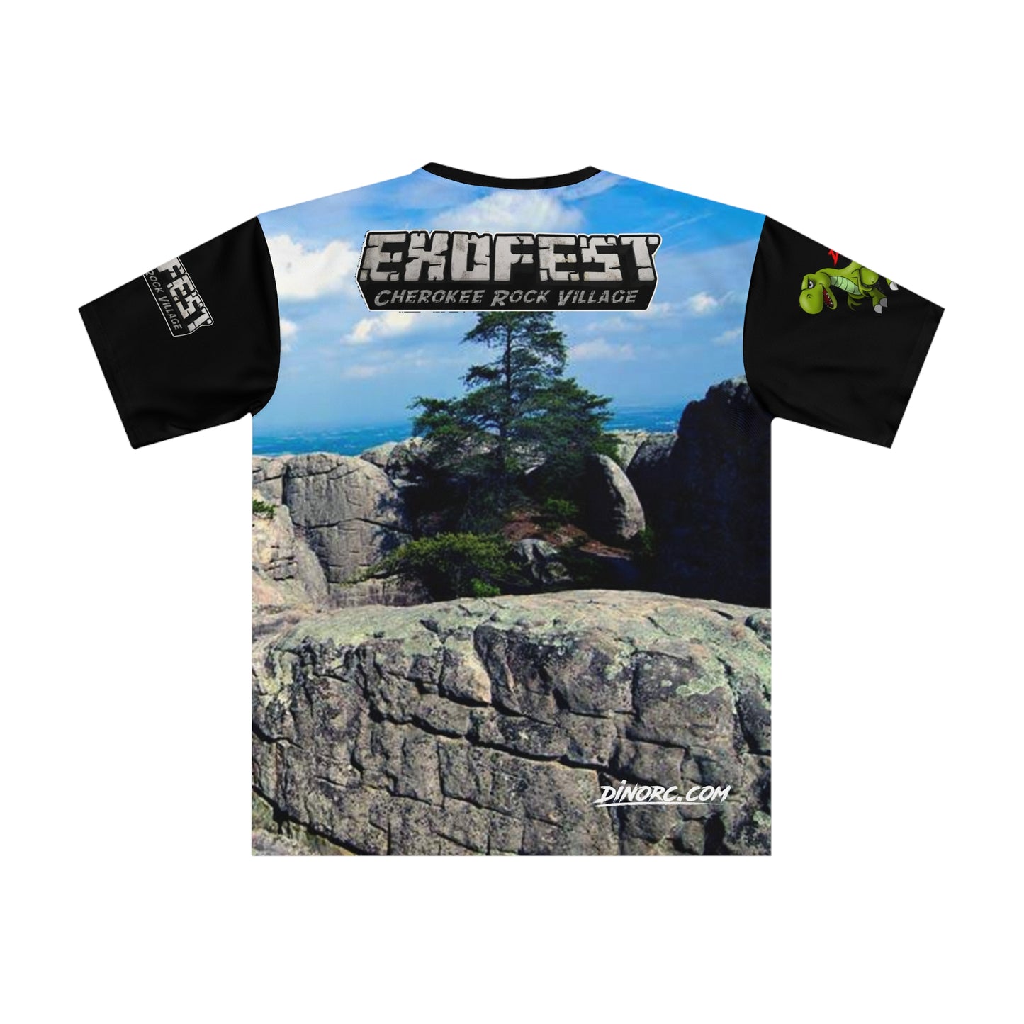 Exofest 2025 DinoRc Loose T-shirt (AOP)