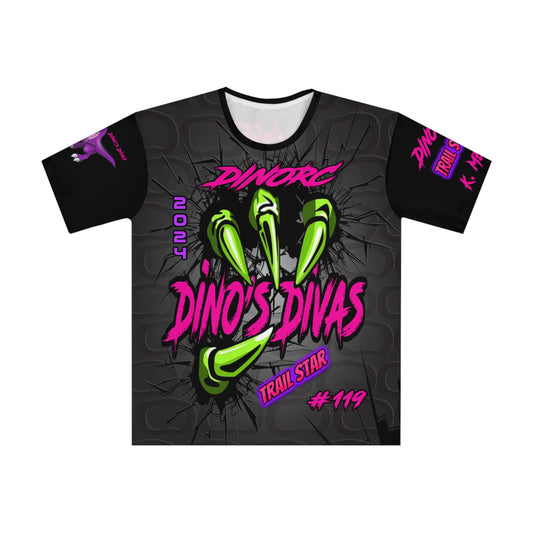 K. Mejia  Dino Divas Claw Team Driver Shirt  Loose T-shirt (AOP)